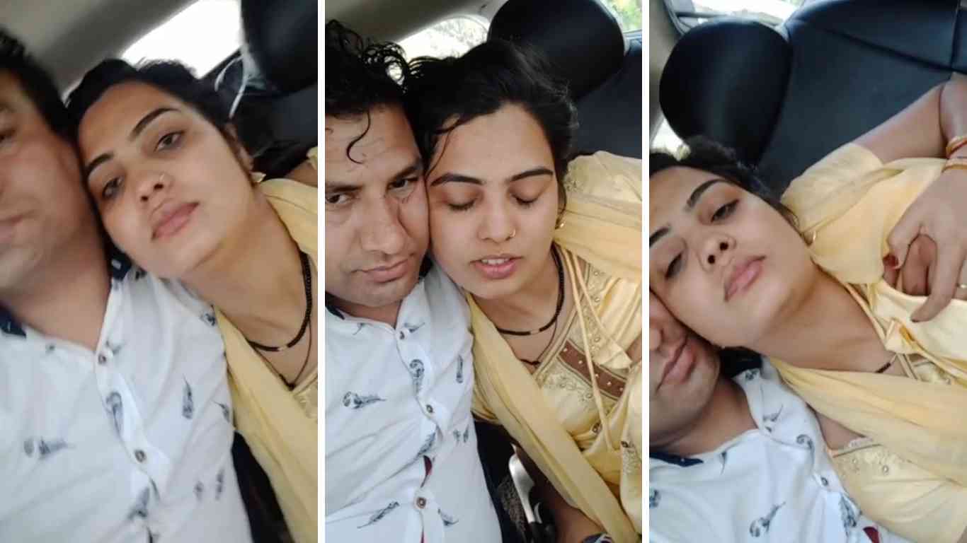 Indian Village Girl Fucked Sex in Car By Lover