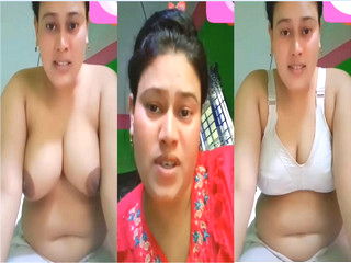 Indian Viral MMS XXX of  Desi Girl Shows Boobs and Pussy 5