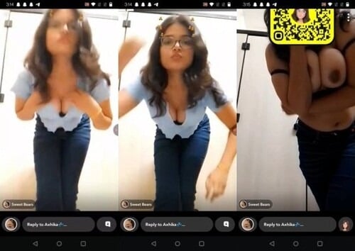 Indian New Desi girl Sucking Boobs Viral MMS XXX