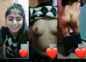 Cute Desi Girl Shows Boobs and Ass viral mms xxx
