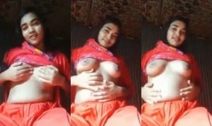 Cute Desi Girl Shows Boobs viral mms xxx